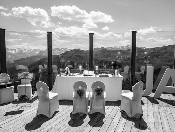 Hochzeit: Kristallhütte