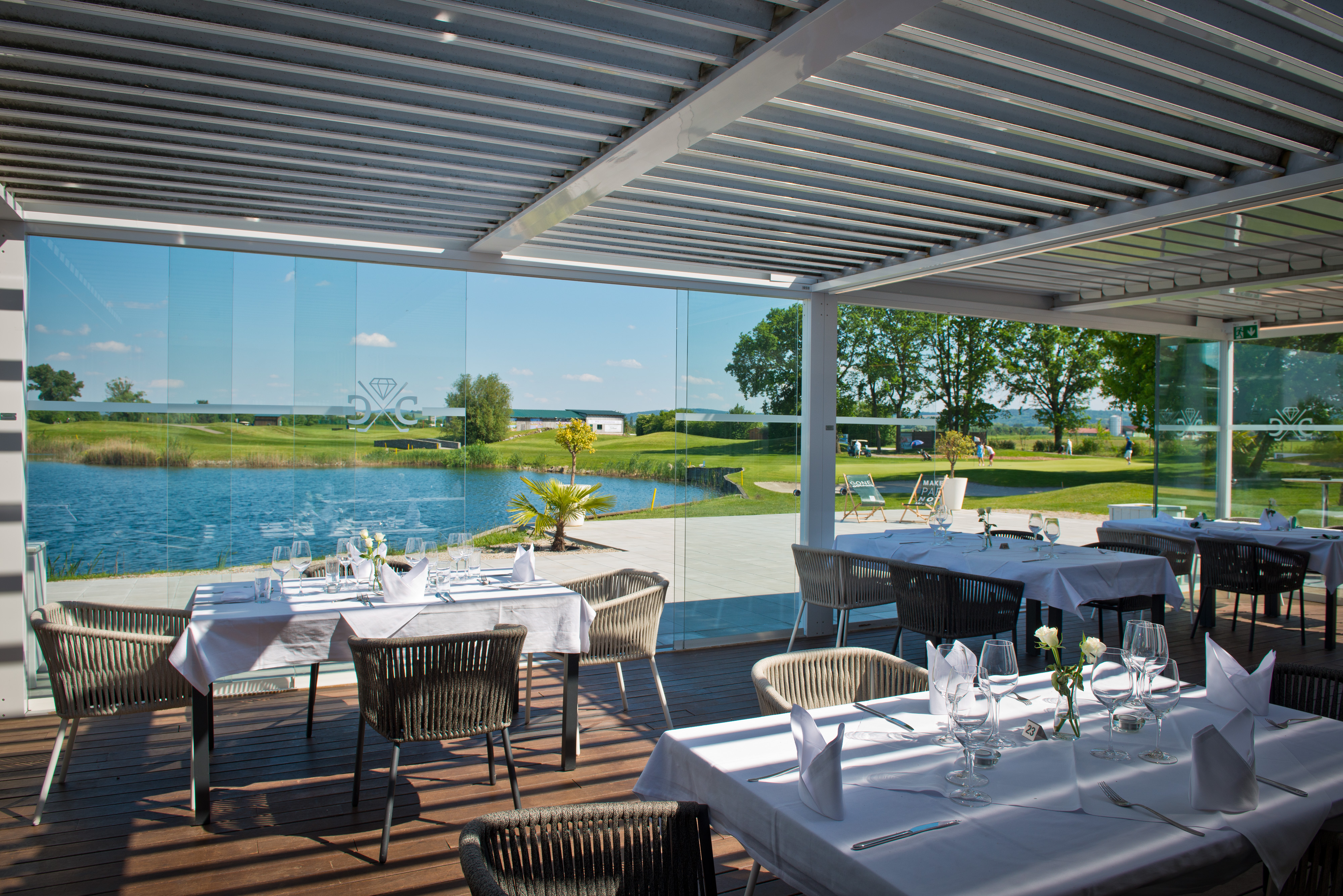 Boathouse Atzenbrugg Informatie over de balzalen Wintertuin