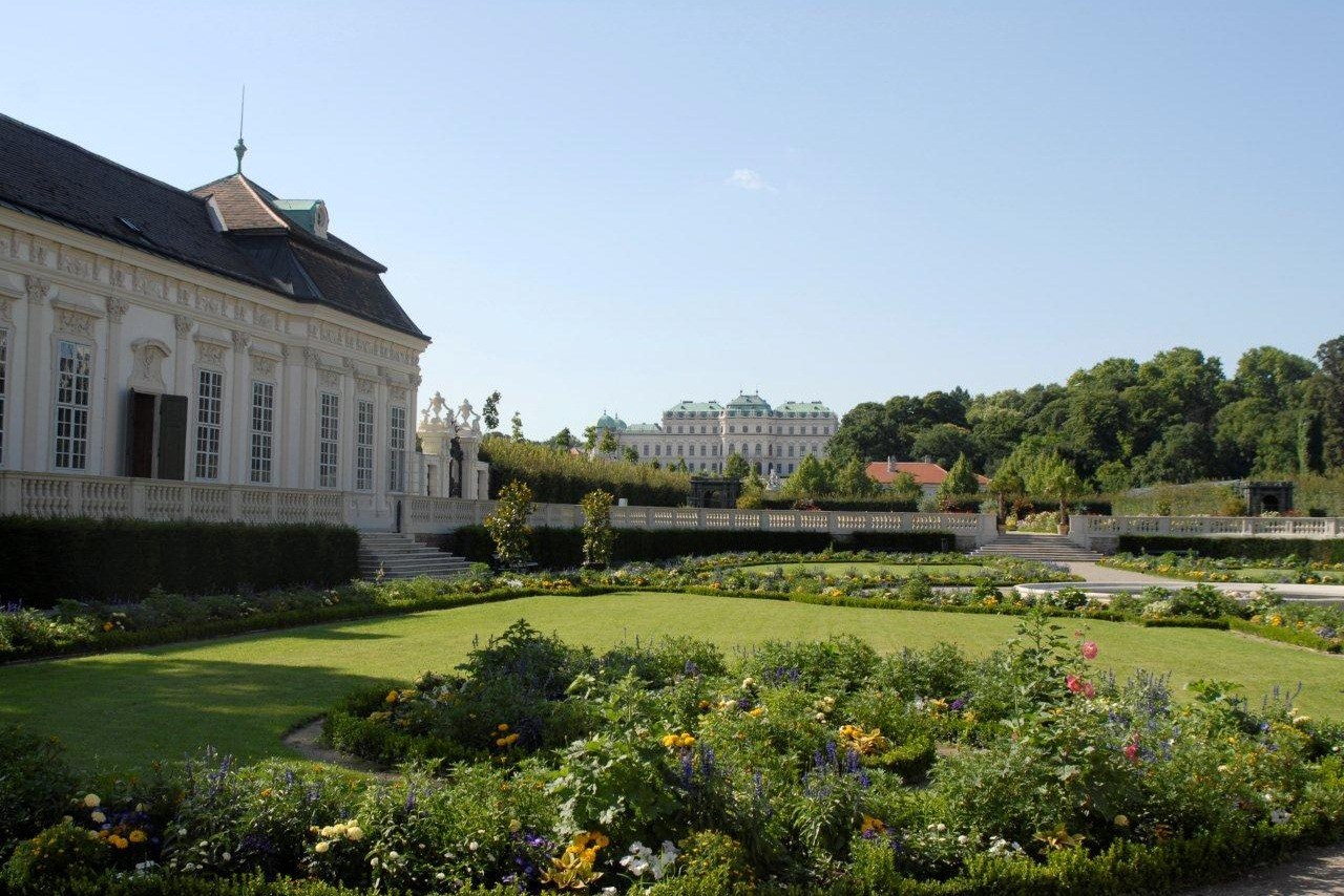 Österreichische Galerie Belvedere Angaben zu den Festsälen Kammergarten im Unteren Belvedere