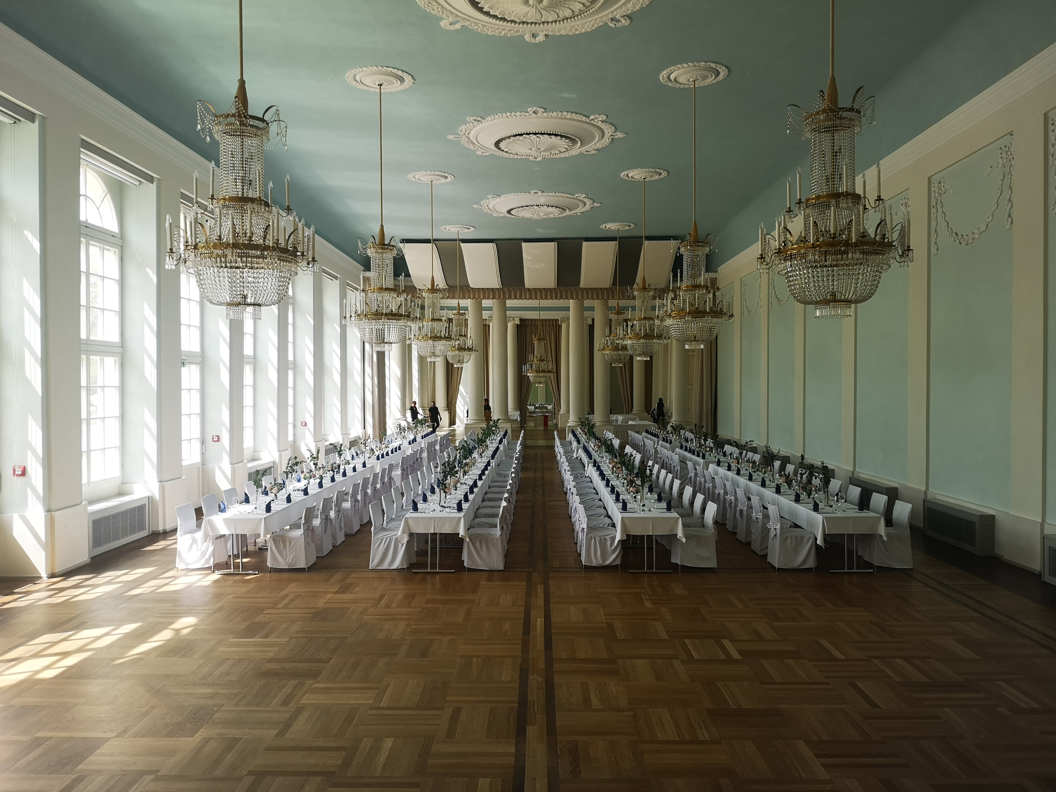 Hochzeitslocation: Blauer Saal - Orangerie Ansbach