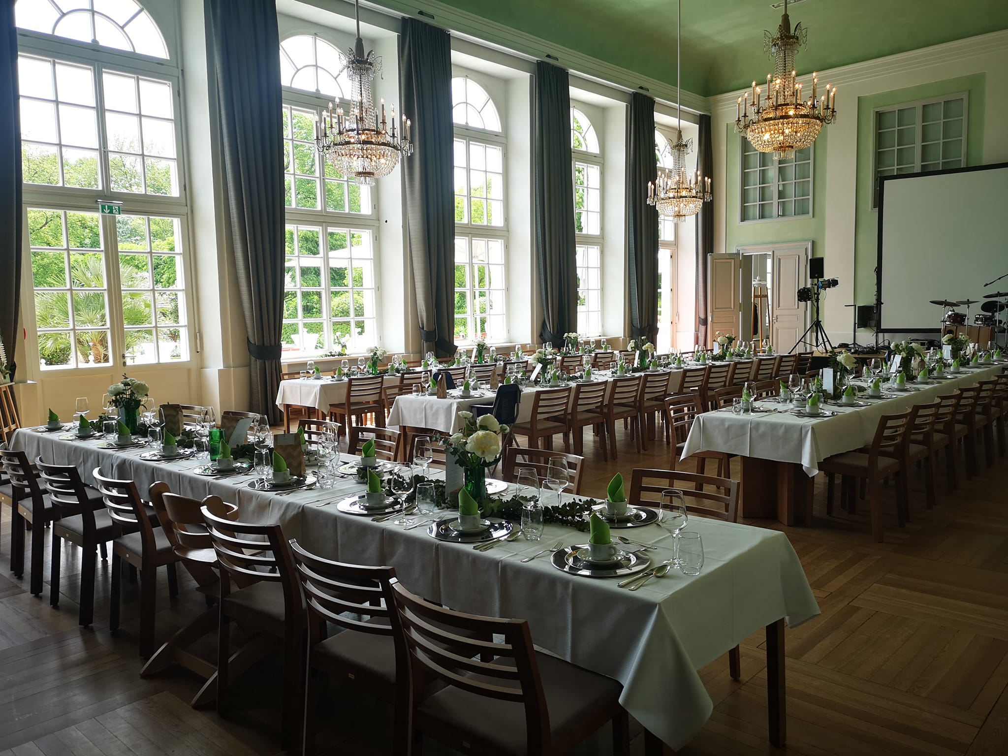 Hochzeitslocation: Grüner Saal - Orangerie Ansbach