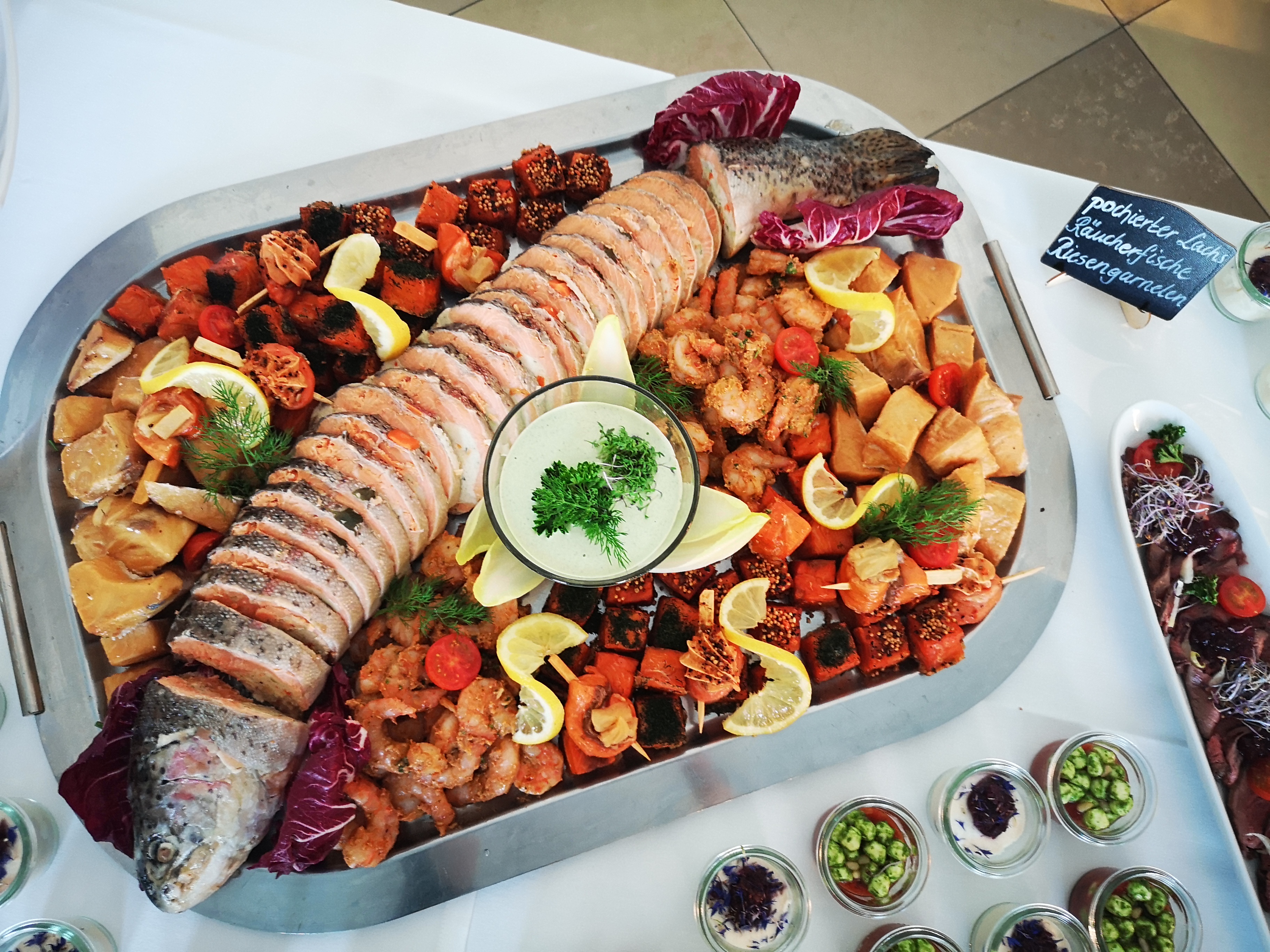 Hochzeitslocation: Buffet - Orangerie Ansbach