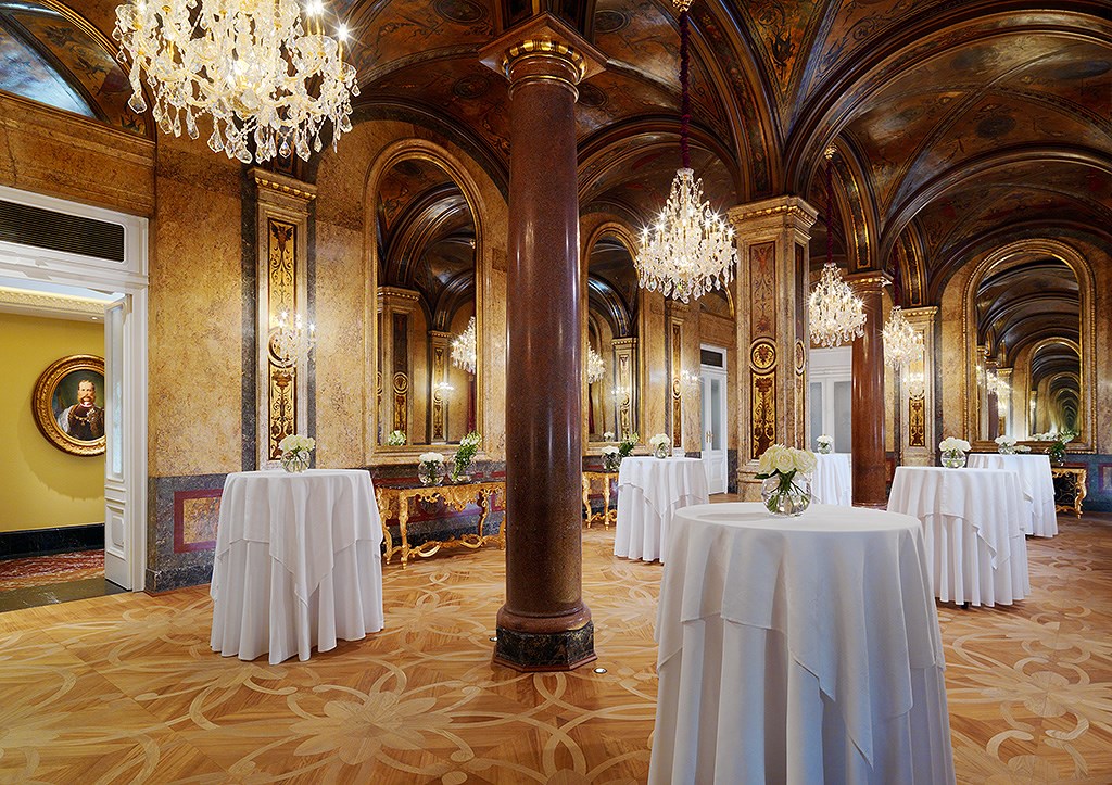 Hotel Imperial, A Luxury Collection Hotel, Vienna Angaben zu den Festsälen Marmorsaal