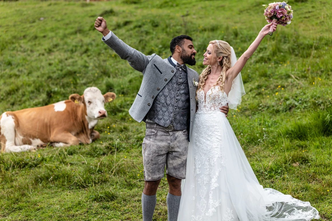 Hochzeit: Die Tiergartenalm bietet zahlreiche Hotspot für unvergessliche Hochzeitsfotos. - TIERGARTEN ALM