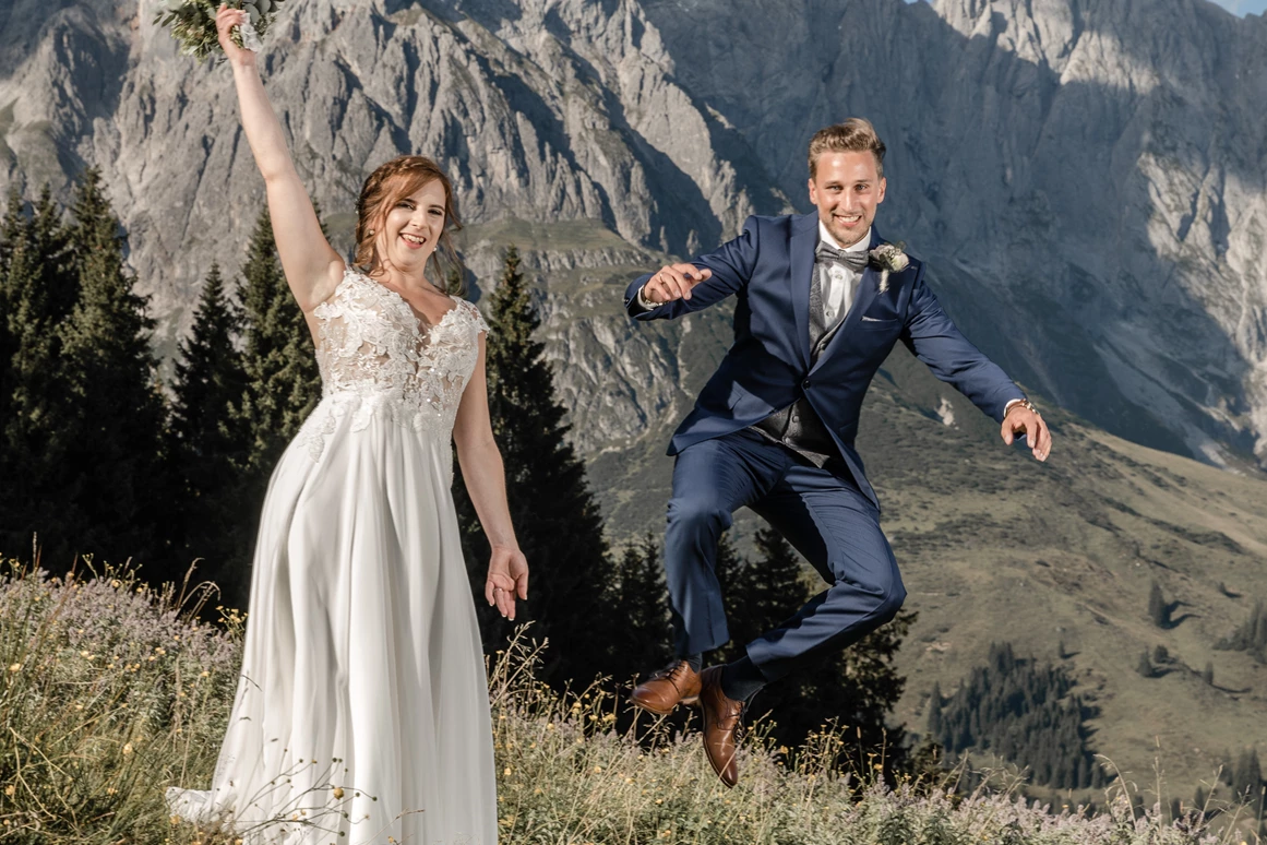 Hochzeit: Die Tiergartenalm bietet zahlreiche Hotspot für unvergessliche Hochzeitsfotos. - TIERGARTEN ALM