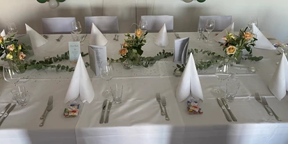 Hochzeit - Rust (Ortenaukreis) - Gedeckter Hochzeitstisch - Reblaus Bahlingen
