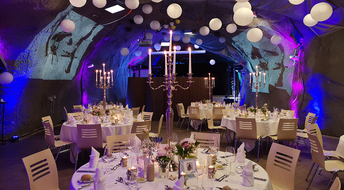 VersuchsStollen Hagerbach Informazioni sulle sale da ballo Caverna degli eventi