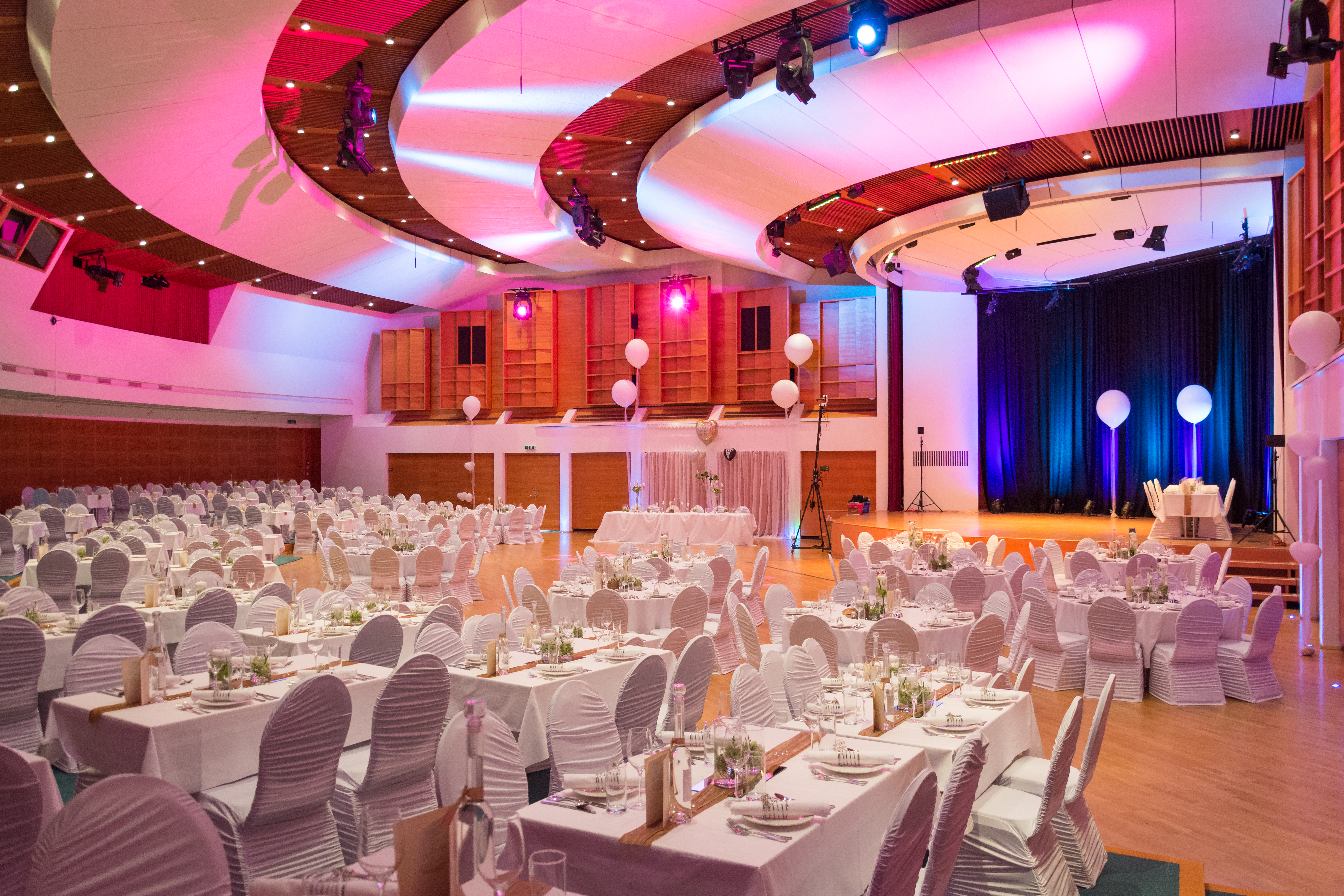 Toscana Congress Gmunden Informazioni sulle sale da ballo ampio salone