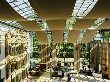 Hochzeitslocation: Glashalle 1 - GE-Wölbe
