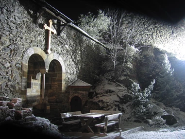 Hochzeitslocation: Winterstimmung - Burg Finstergrün