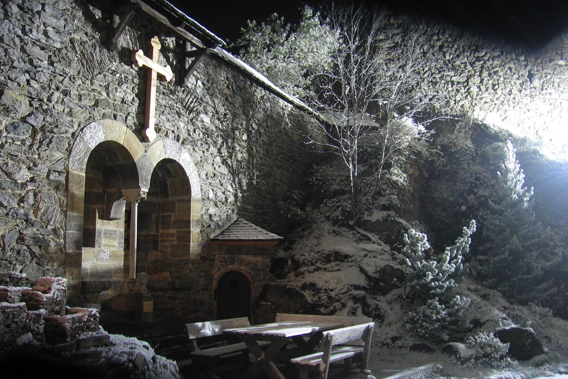 Hochzeitslocation: Winterstimmung - Burg Finstergrün