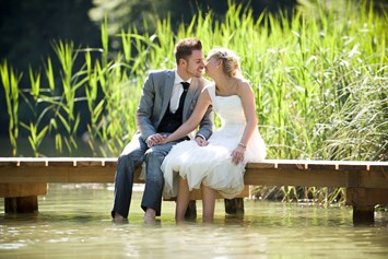 Hochzeit: Romantik pur in der Natur. - Landgut Halsberg 
