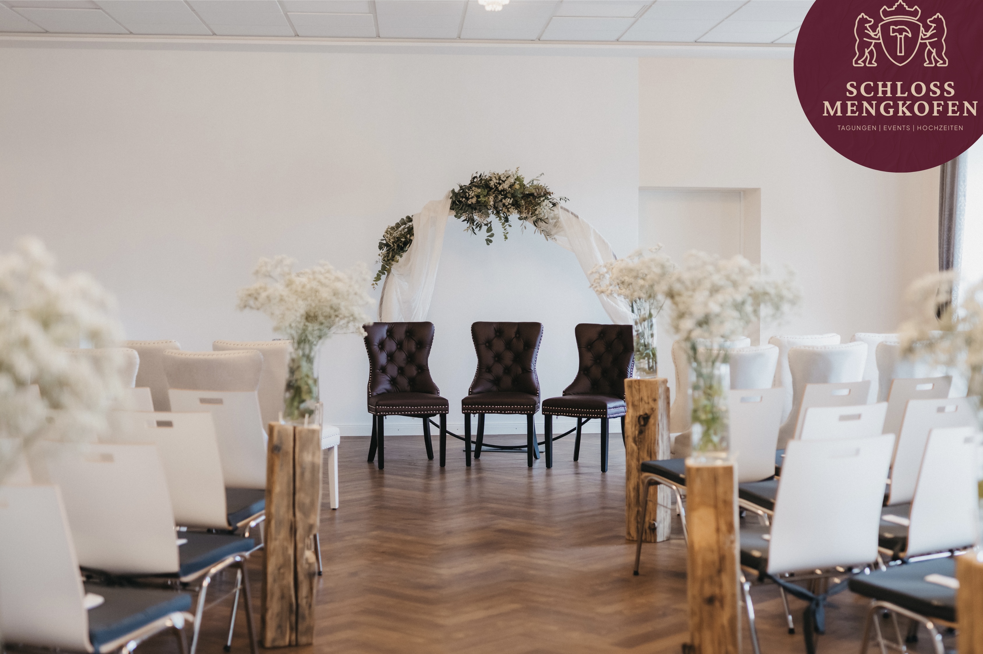 Hochzeit: Schloss Mengkofen - Feiern im Schloss