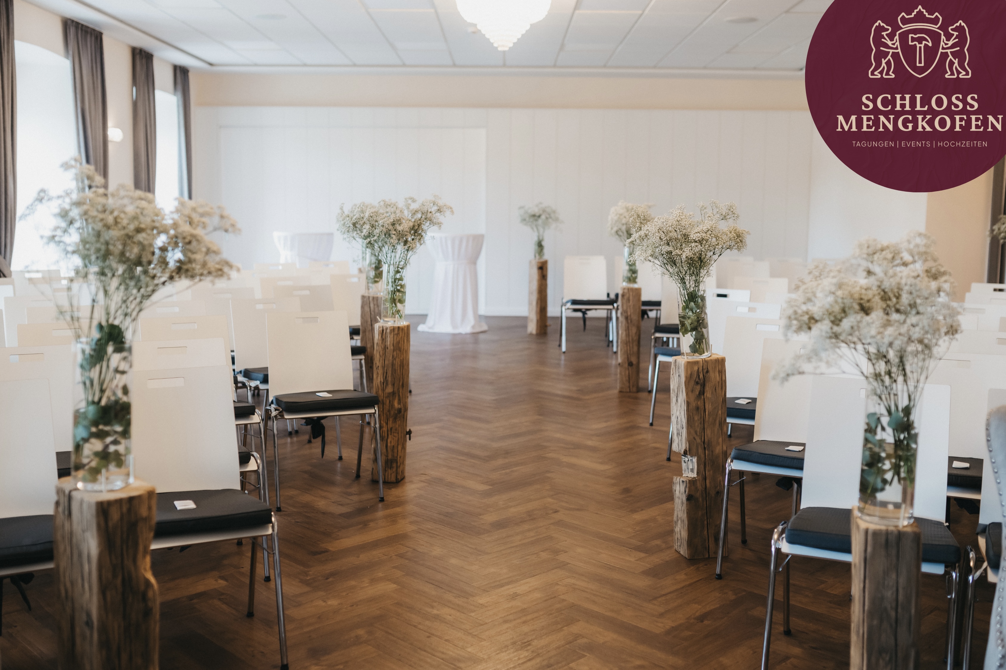 Hochzeit: Schloss Mengkofen - Feiern im Schloss