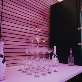Hochzeit: Eventloft 4 - Champagner Pyramide - Event Loft Schwabach