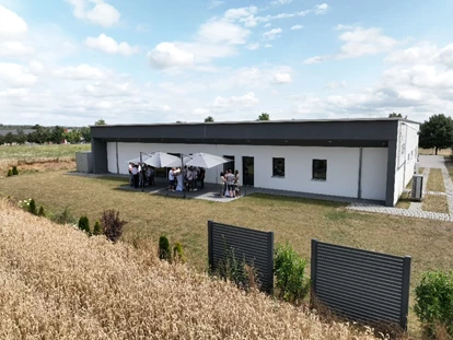 Matrimonio - Binau - Blick auf die Rückseite des Gebäudes - Aussenbereich - Eventhaus Boger