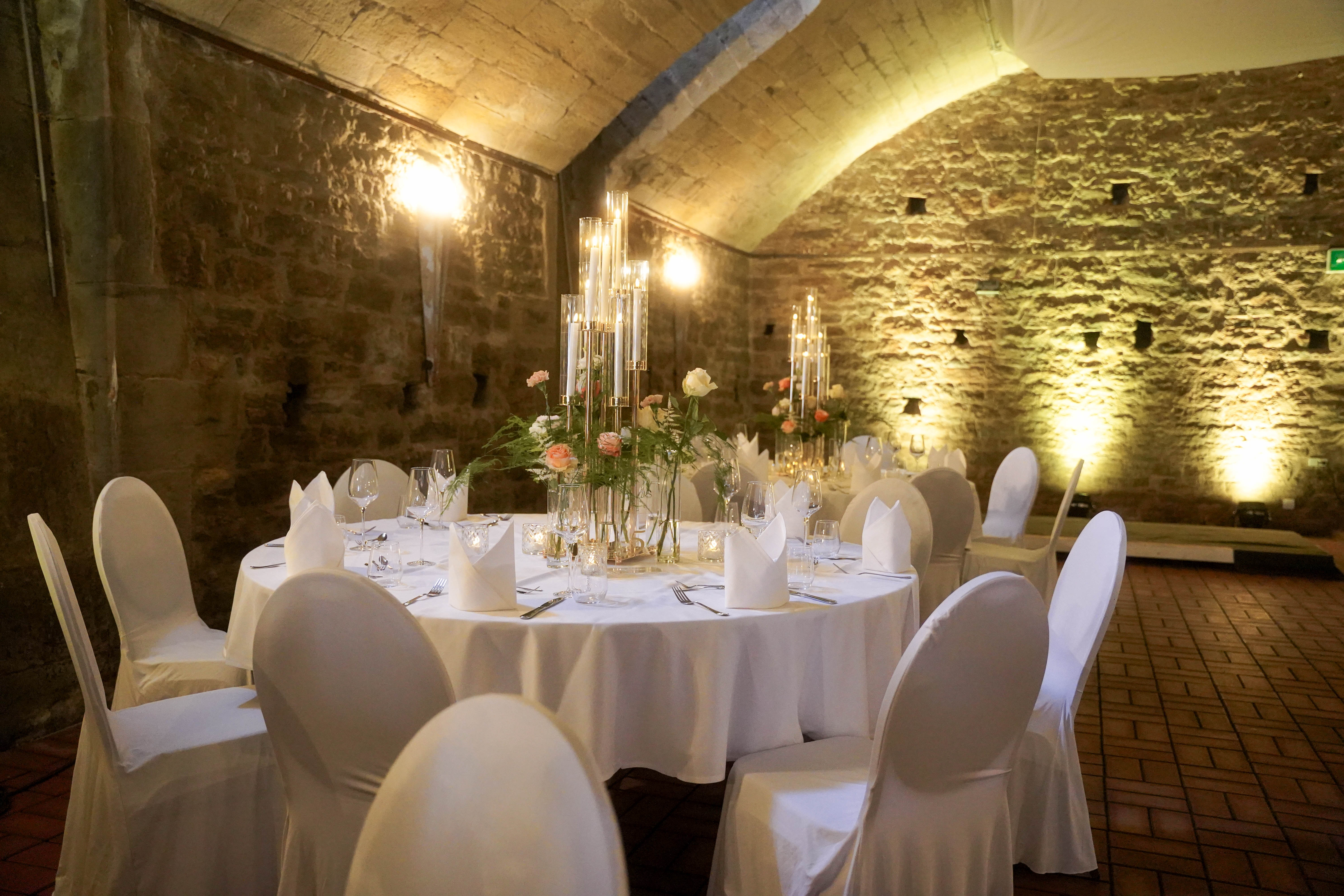 Schloss Liebenstein Informazioni sulle sale da ballo Cantina a volta