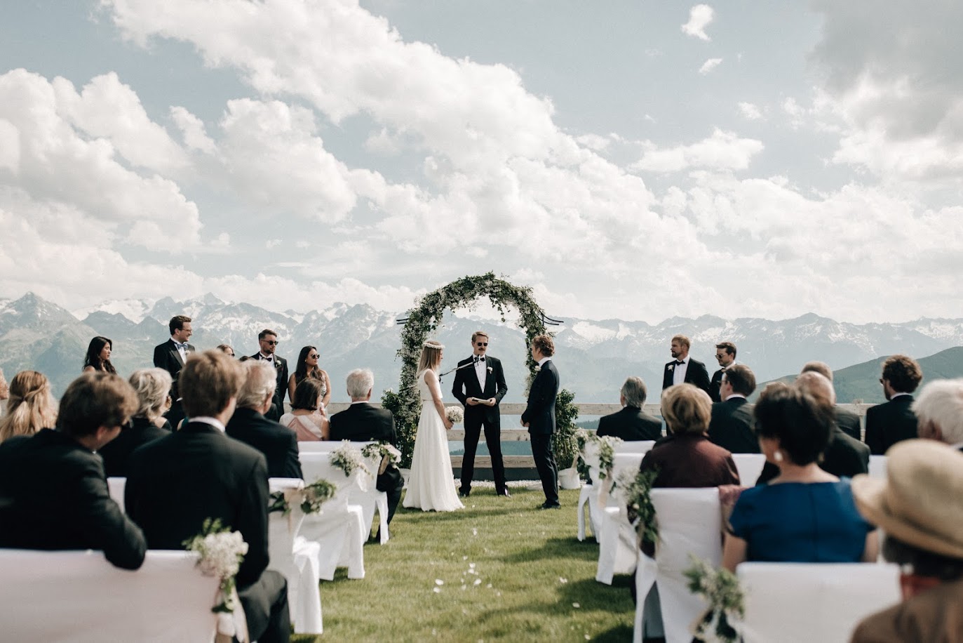 Bruiloft - Kitzbühel - Hochzeitswiese - Panorama Alm