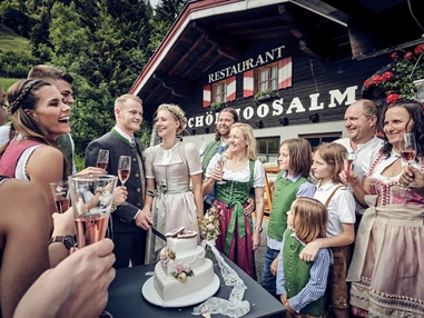 Hochzeit: Die Schönmoos Alm