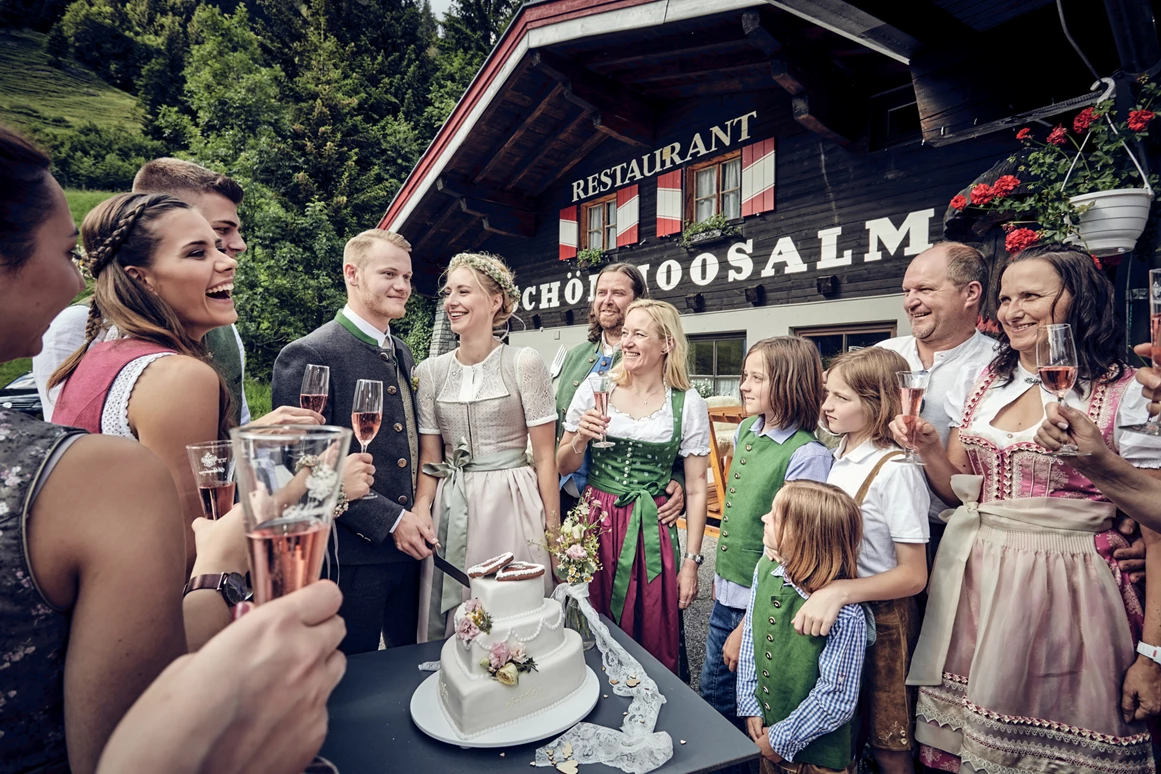 Hochzeit: Die Schönmoos Alm