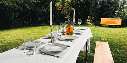 Hochzeit - Northeim - Feiern im Garten unter der alten Linde - Granetal.Quartier
