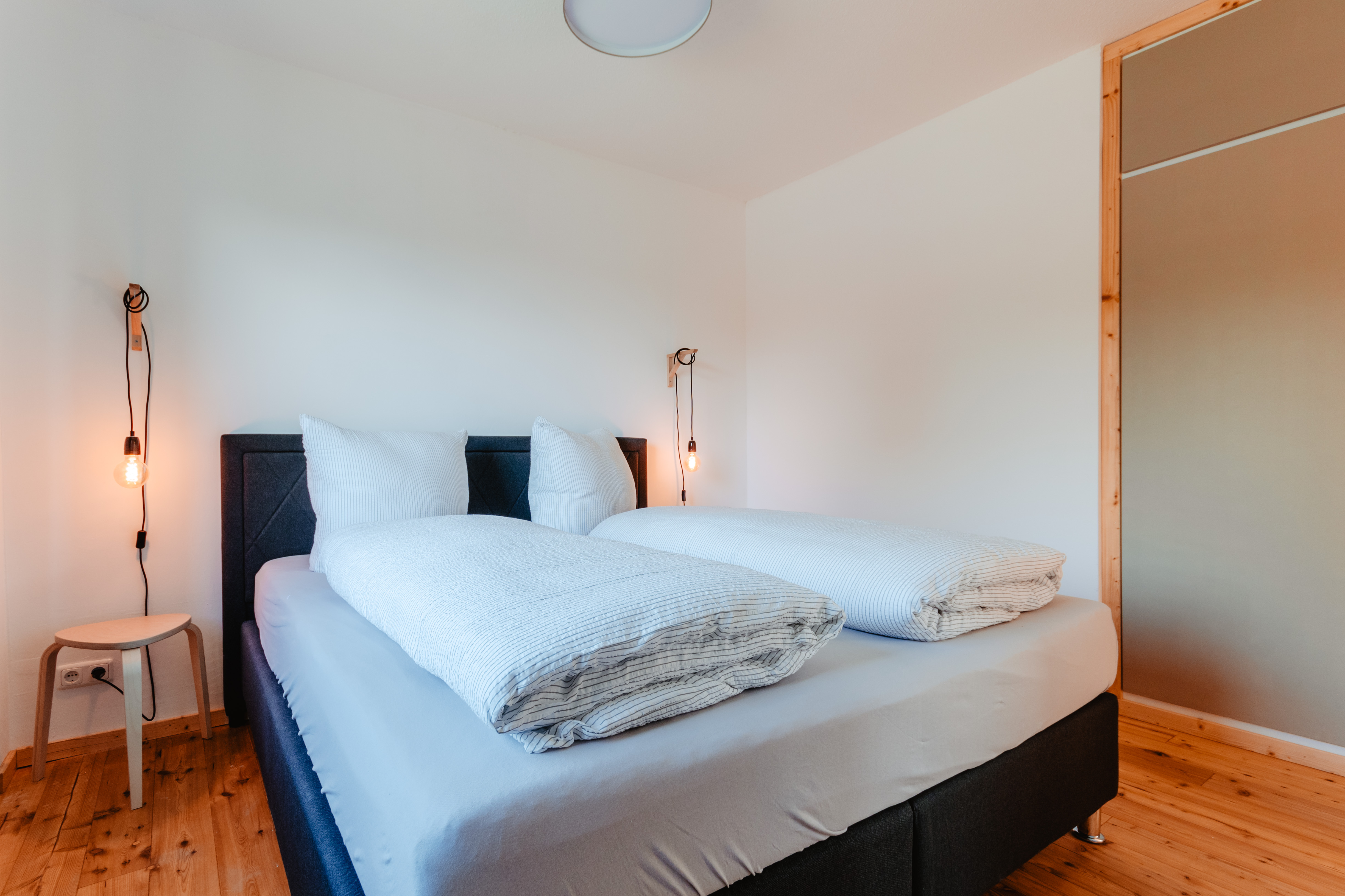Hochzeit: Schlafzimmer Apartment - Granetal.Quartier
