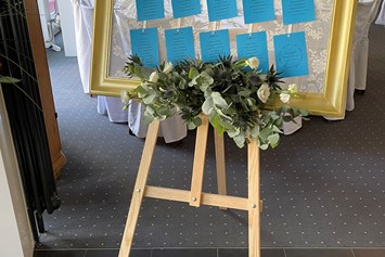 Hochzeit: Empfangstafel für Ihre Gäste - Jägerhof Biblis