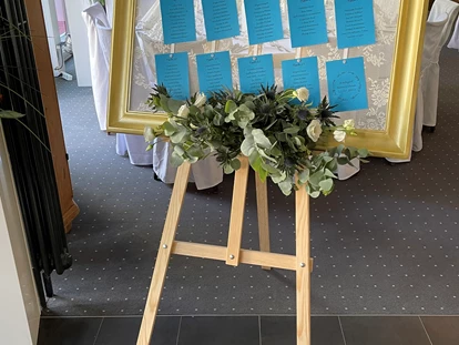 Hochzeit - Uelversheim - Empfangstafel für Ihre Gäste - Jägerhof Biblis