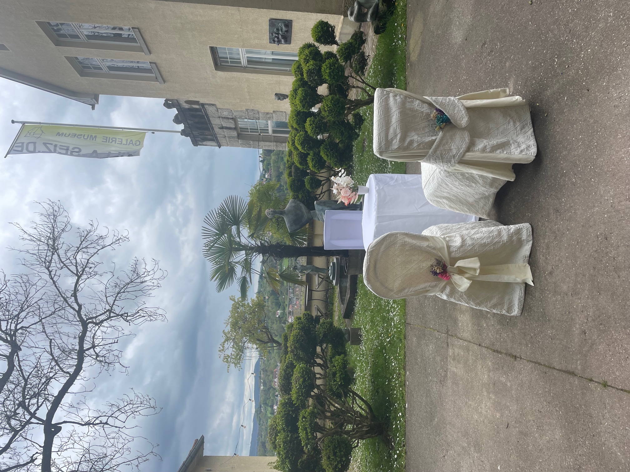 Mariage - Geeignet für: Private Feier (Taufe, Erstkommunion,...) - Bade-Wurtemberg - Trauung im Freien mit Blick über die Stadt. - Villa Seiz