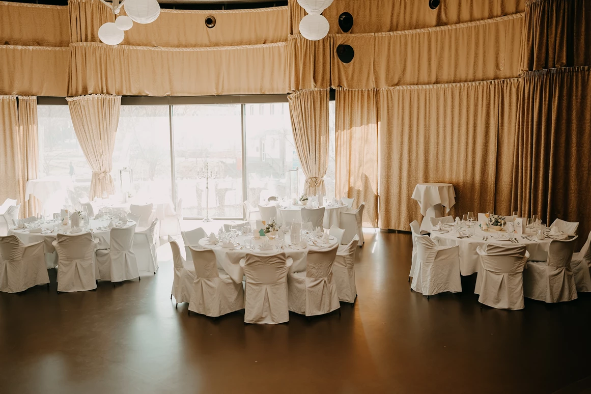 Hochzeit: Der Festsaal der Villa Hirzel. - Villa Hirzel