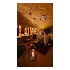 Hochzeit: der romantsche Gewölbekeller auch für Dinner4two - Altstadthotel Weinforum Franken