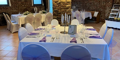 Bruiloft - Ratingen - Premium-Hochzeit in Lila/silber - XS Events im Weidehof Leichlingen