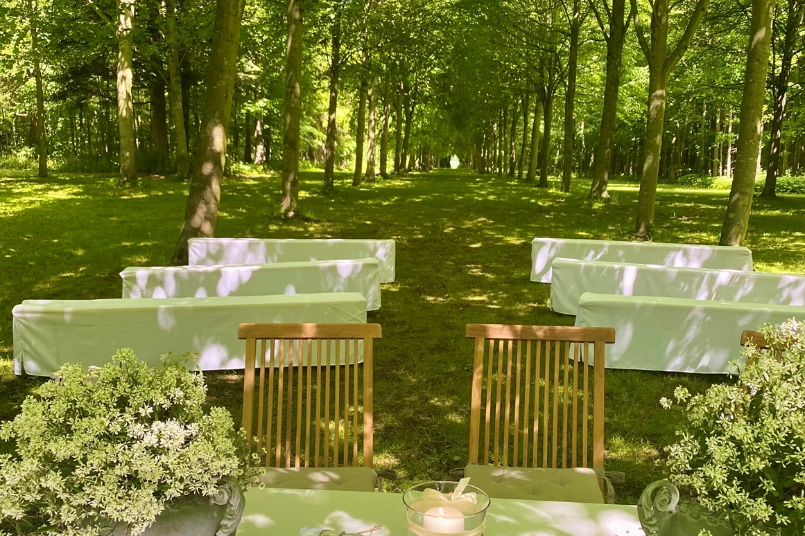 Hochzeitslocation: Standesamt Lensahn Außenstelle Gut Petersdorf, Grünes Trauzimmer in der Lindenallee - Gut Petersdorf