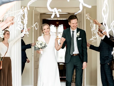 Hochzeitslocation: Trauung im Herrenhaus - Gut Petersdorf