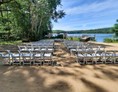 Hochzeit: Standesamtliche und Freie Trauungen am hoteleigenen Strand - Van der Valk Naturresort Drewitz