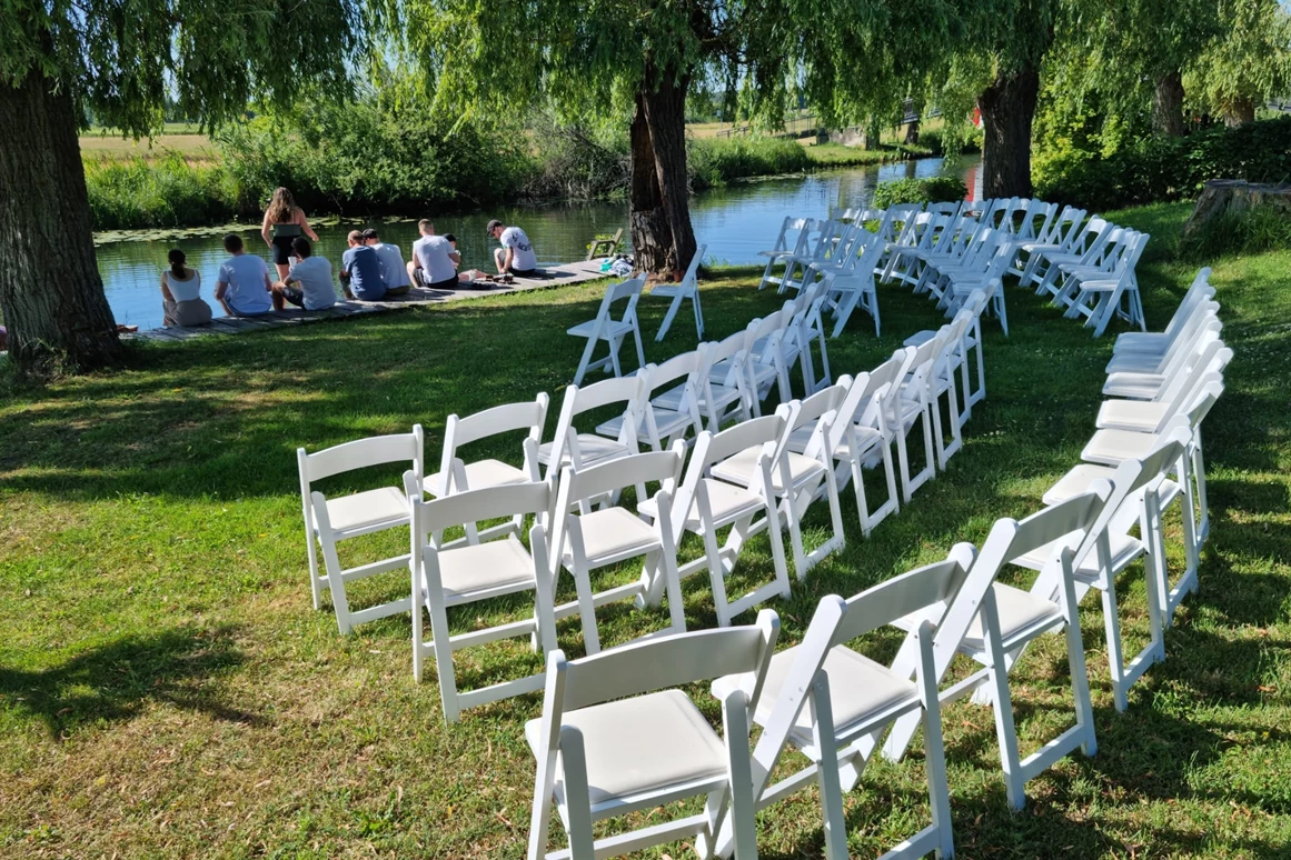 Hochzeit: Möglichkeit für freie Trauung im Garten - Spreeparadies