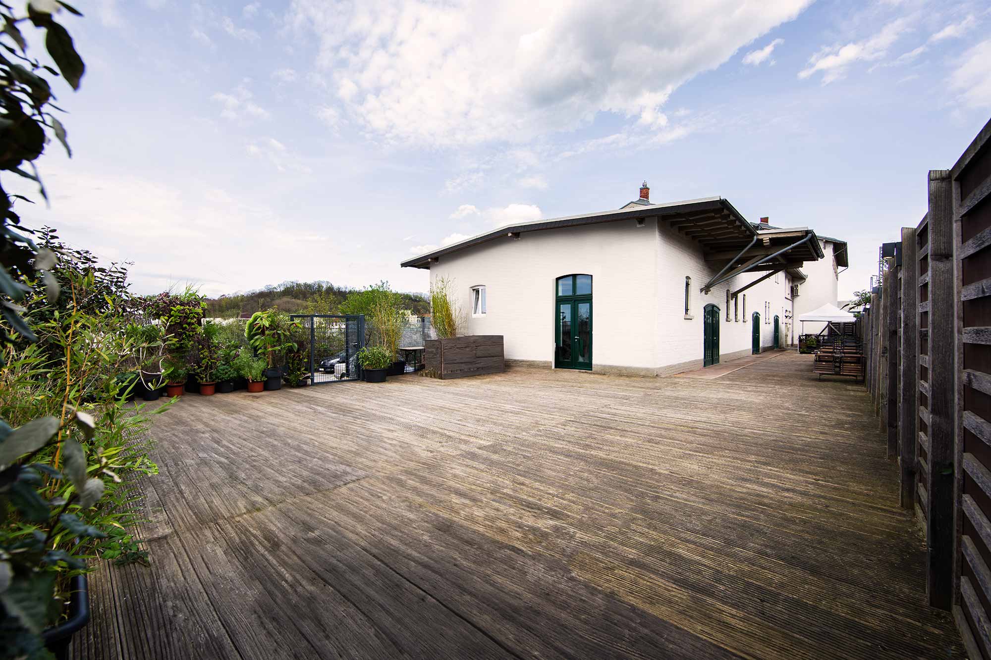 Glasvoll Eventlocation Düsseldorf Informations sur les salles de bal terrasse