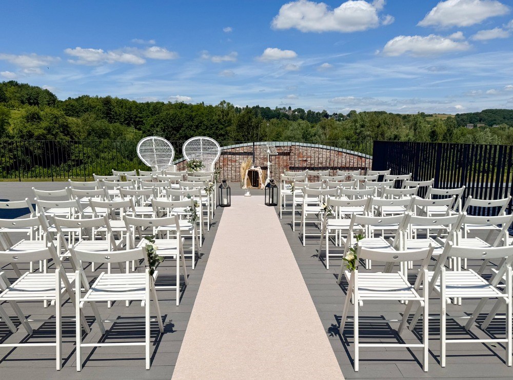 Alte Lehrwerkstatt Informations sur les salles de bal terrasse sur le toit