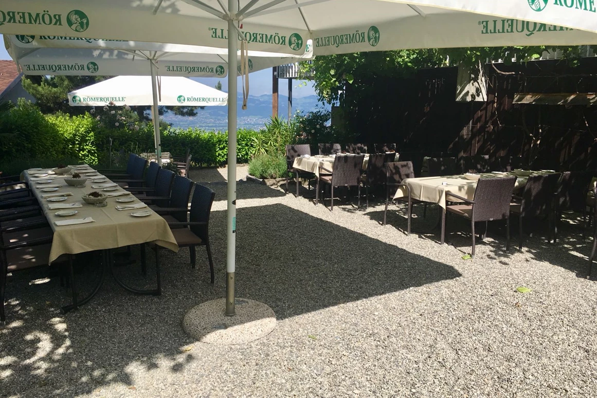 Hochzeit: Gastgarten - Berghof "Genusswerkstatt" Hohenems