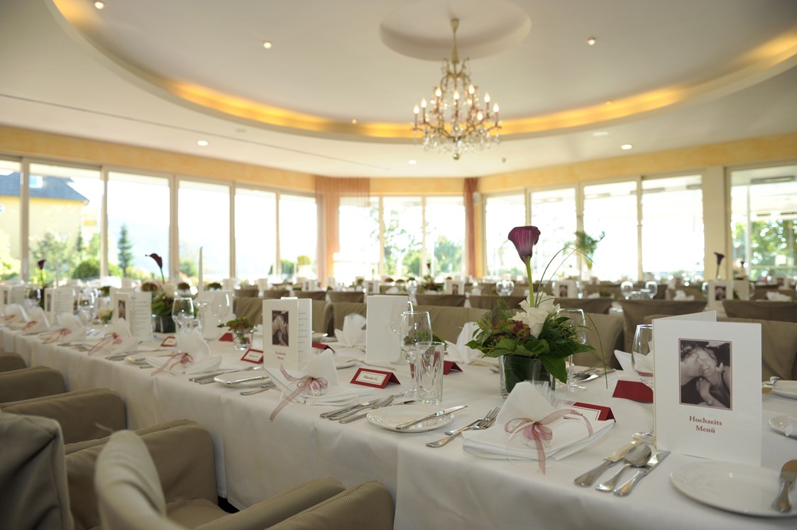 Hochzeit: Unser Panorama-Seerestaurant  - Werzer's Hotel Resort Pörtschach