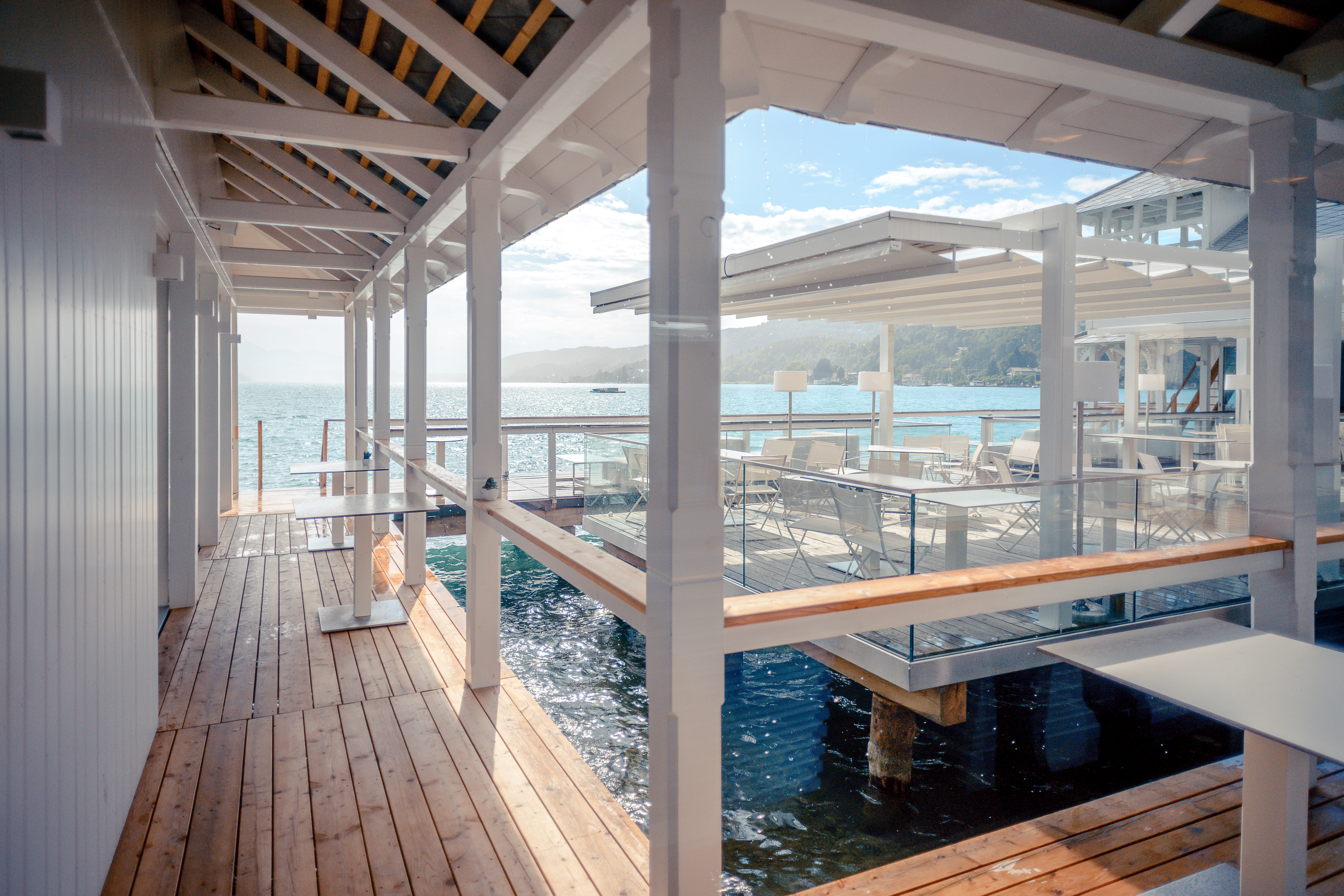 Hochzeitslocation: Werzer's Badehaus-Terrasse  - Werzers Hotel Resort Pörtschach