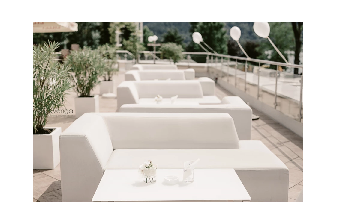 Hochzeit: Sundowner Lounge  - Werzers Hotel Resort Pörtschach