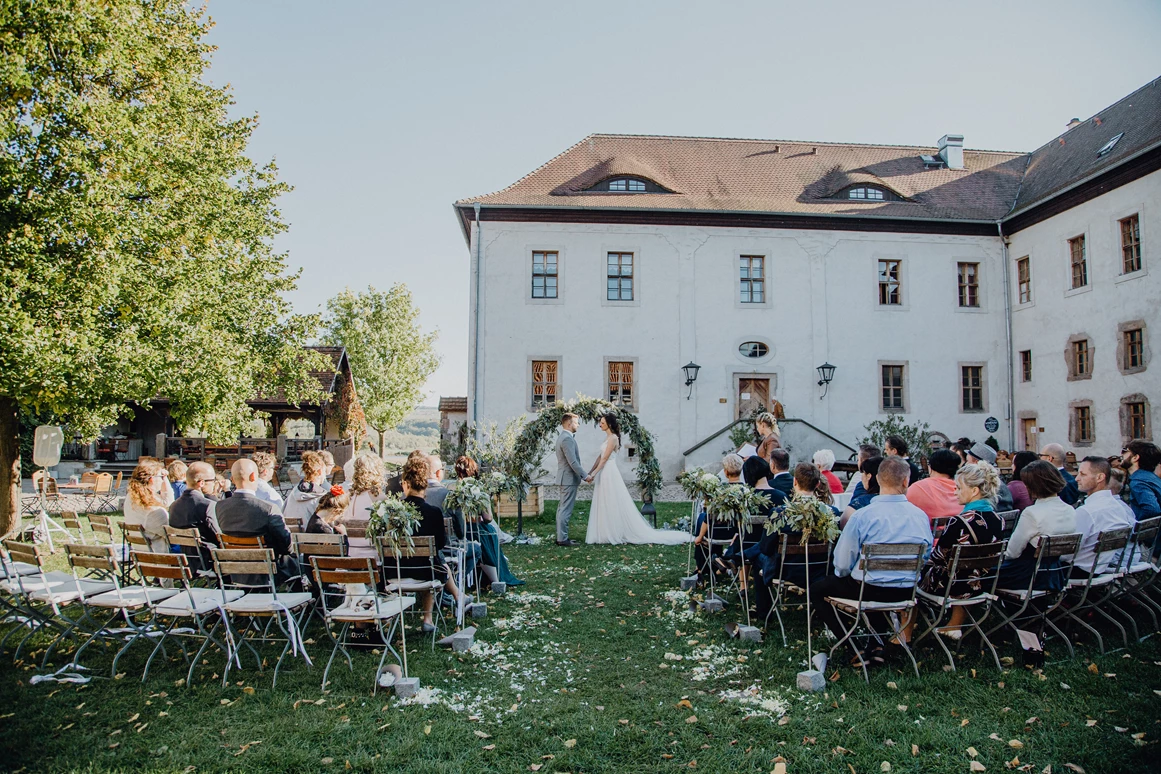 Hochzeit: Rittergut Positz