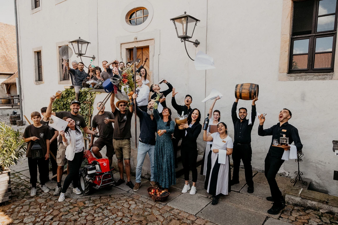 Hochzeit: Rittergut Positz