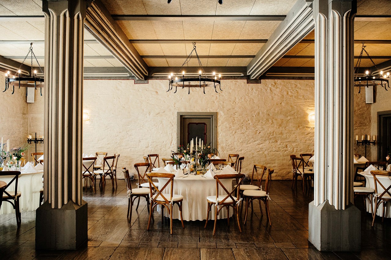 Rittergut Positz Informazioni sulle sale da ballo Sala dei Cavalieri - spaziosa e festosa