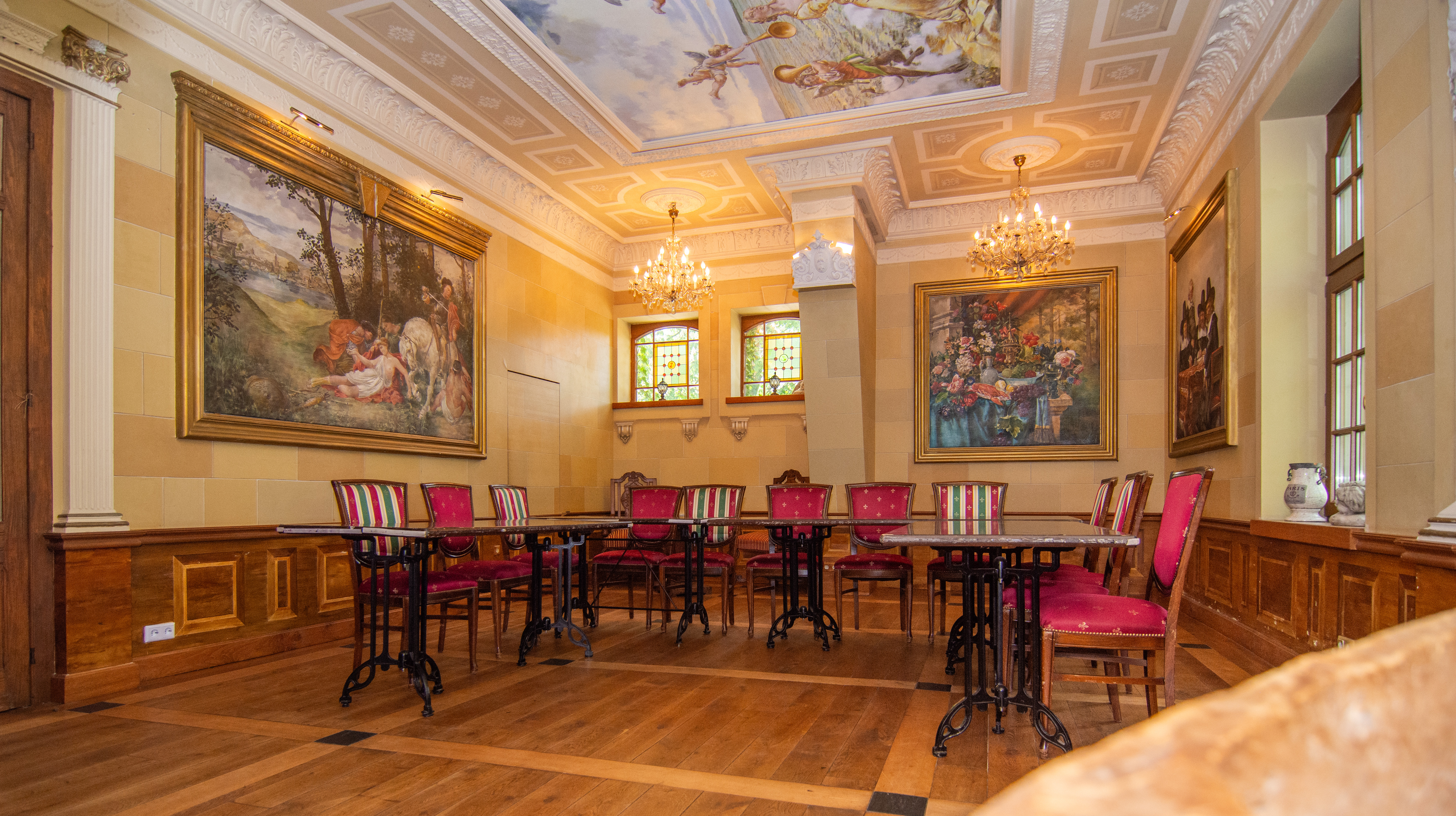 Burg Bocholt Nettetal Information about the banquet halls Imperial Room