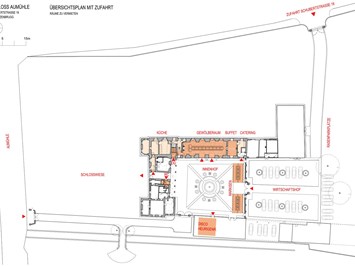 Schloss Aumühle Informatie over de balzalen De parkeerplaatsen