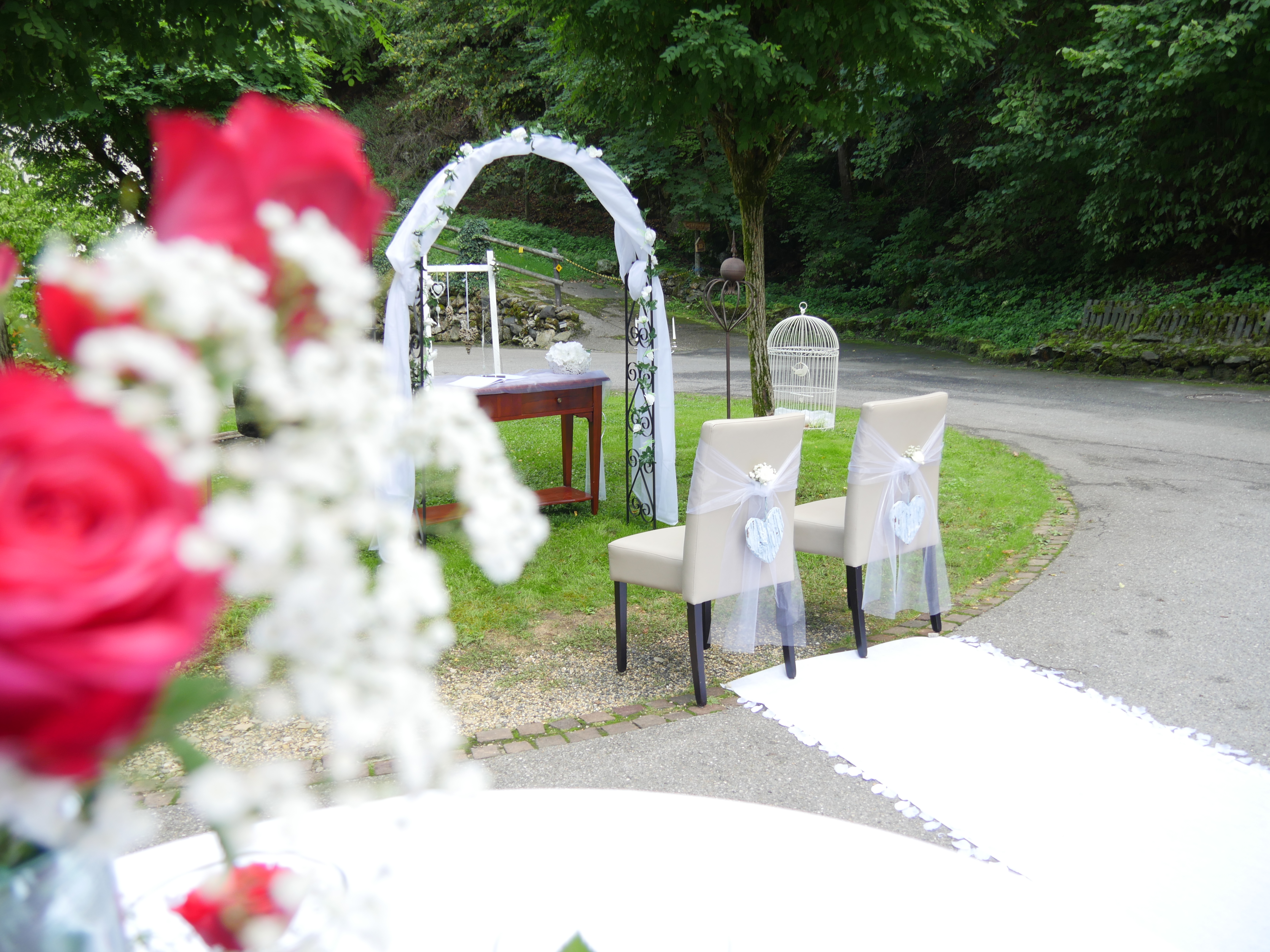 Hochzeitslocation: Freie Trauung - Hotel Restaurant Bibermühle