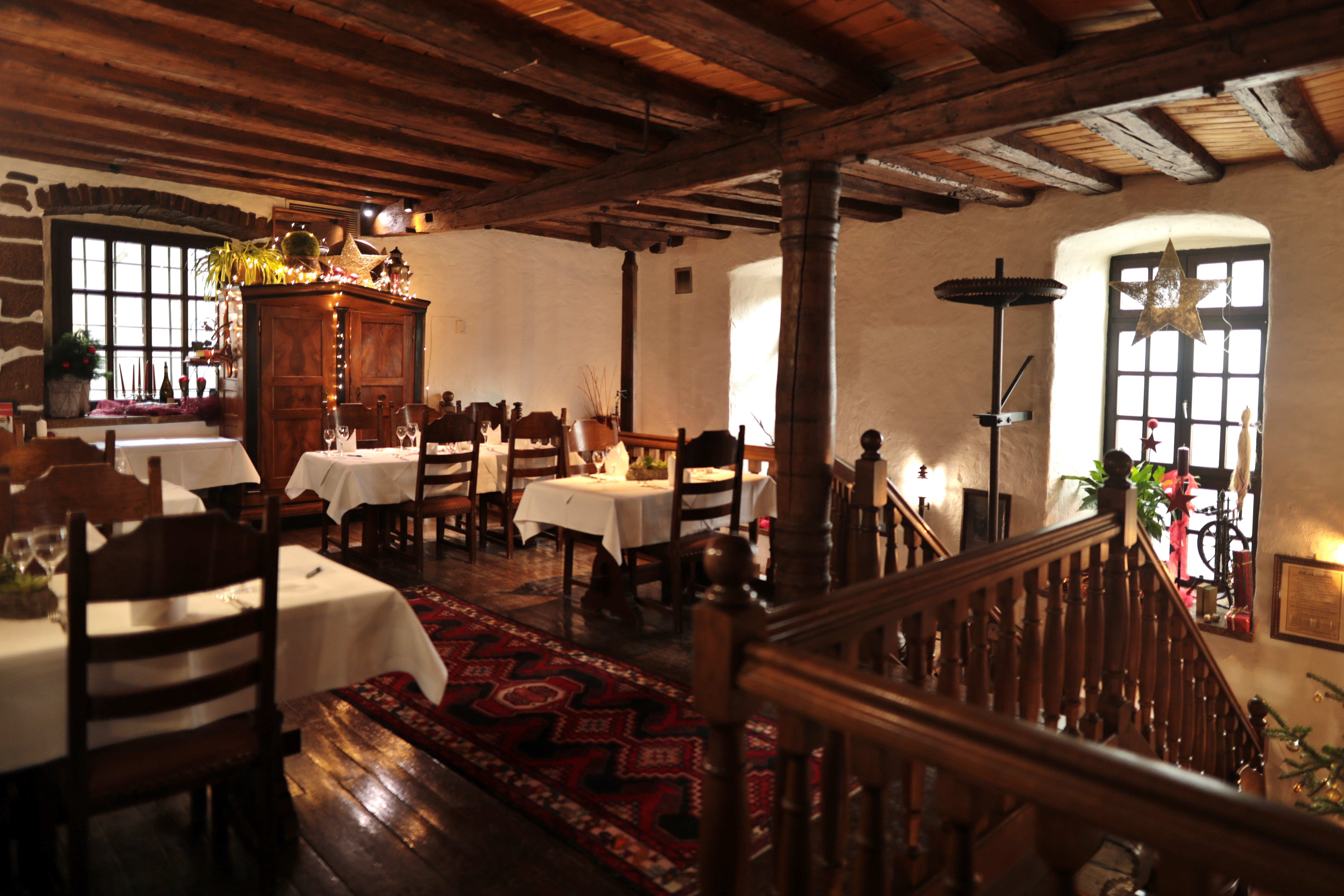 Hochzeitslocation: oberes Restaurant - Hotel Restaurant Bibermühle