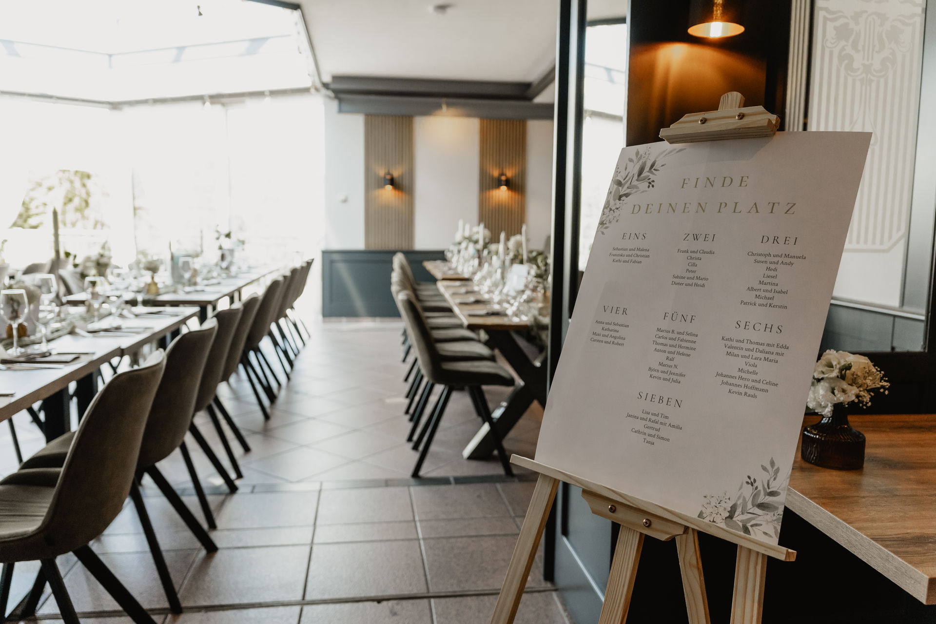 Hochzeit: großer Saal - JUNIPRO Hotel & Eventlocation Schinderhannes in Weiskirchen